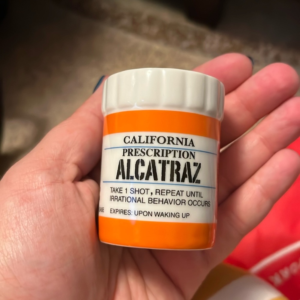 Alcatraz Shot Glass